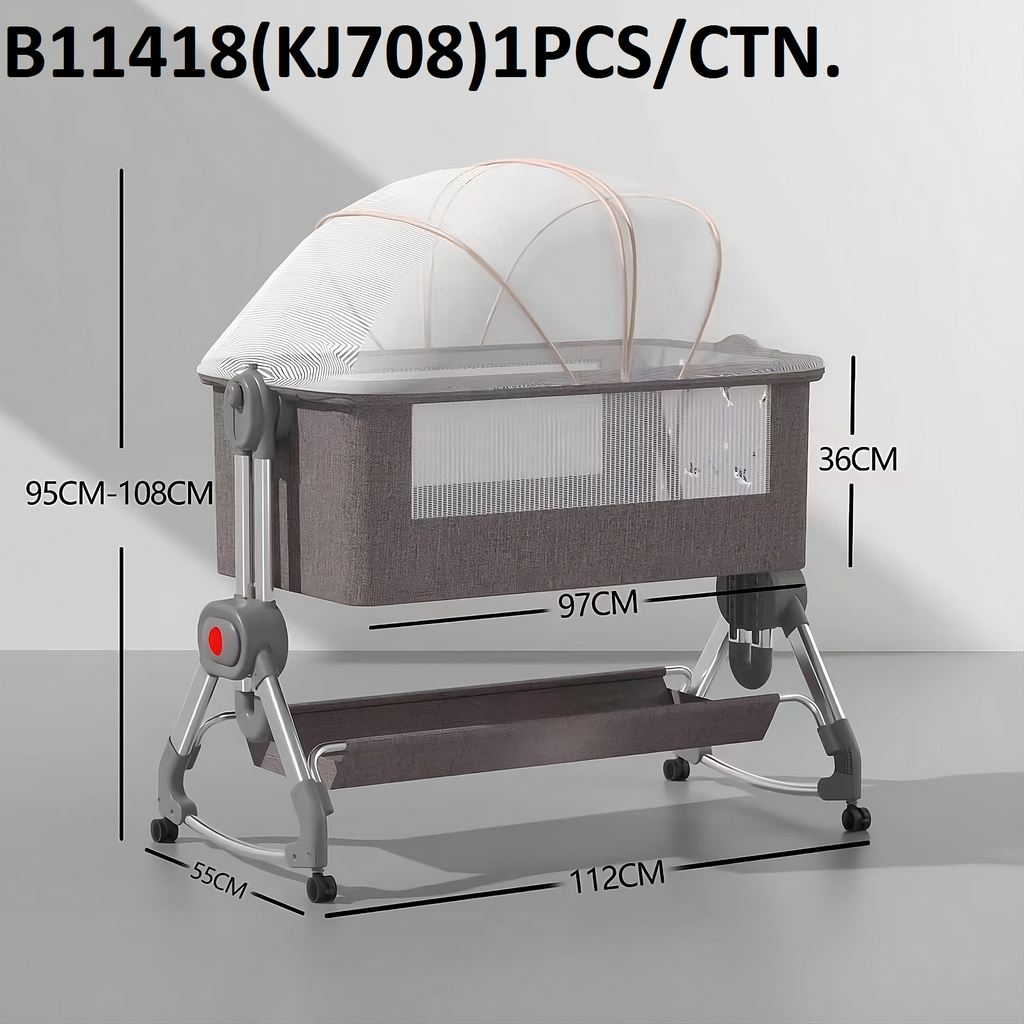 Crème Cradle with Storage - B11418
