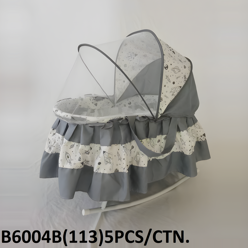 Rocking Bassinet with Canopy - B6004B
